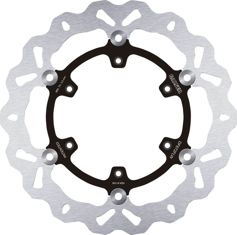 Galfer Brake Rotor Front Two Piece (Semi-Floating) Stainless Steel #DF672FLW
