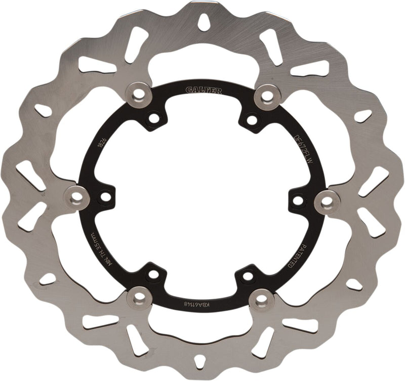 Galfer Brake Rotor Front Two Piece (Semi-Floating) Stainless Steel #DF672FLW