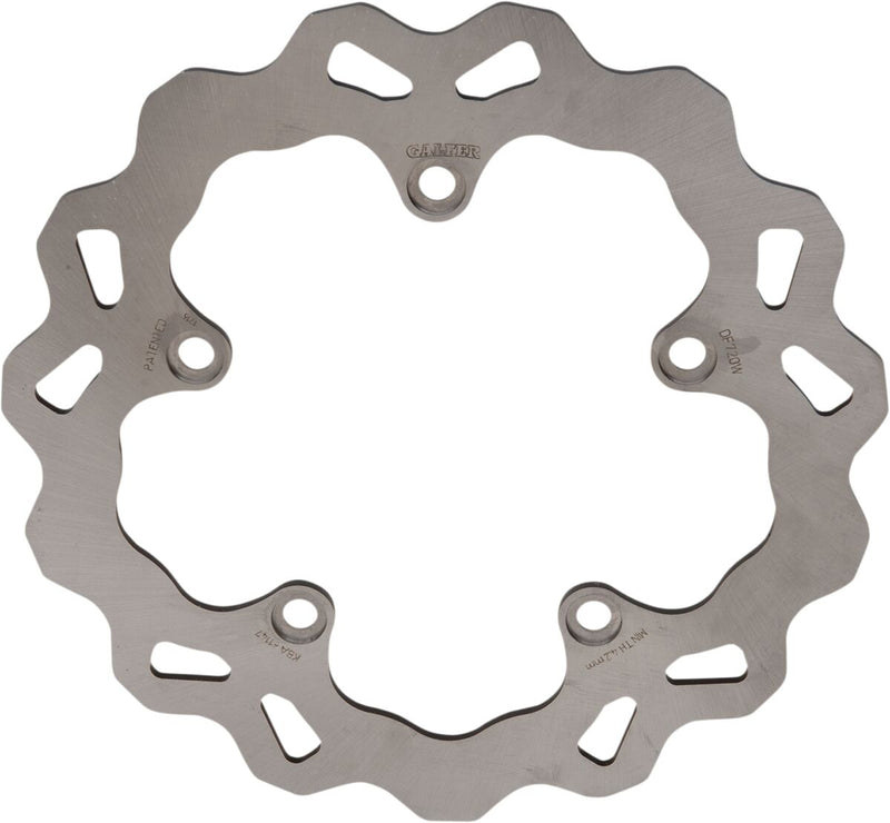 Galfer Brake Rotor for 2014-2024 BMW Rear One Piece (Fixed) Stainless Steel #DF720W