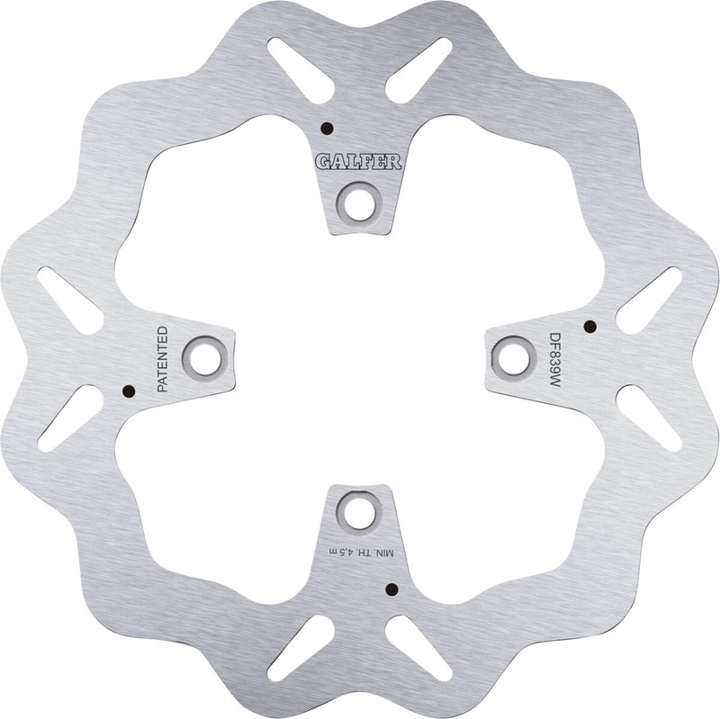 Galfer Brake Rotor for 2010-2025 DUCATI Rear One Piece (Fixed) Stainless Steel #DF839W