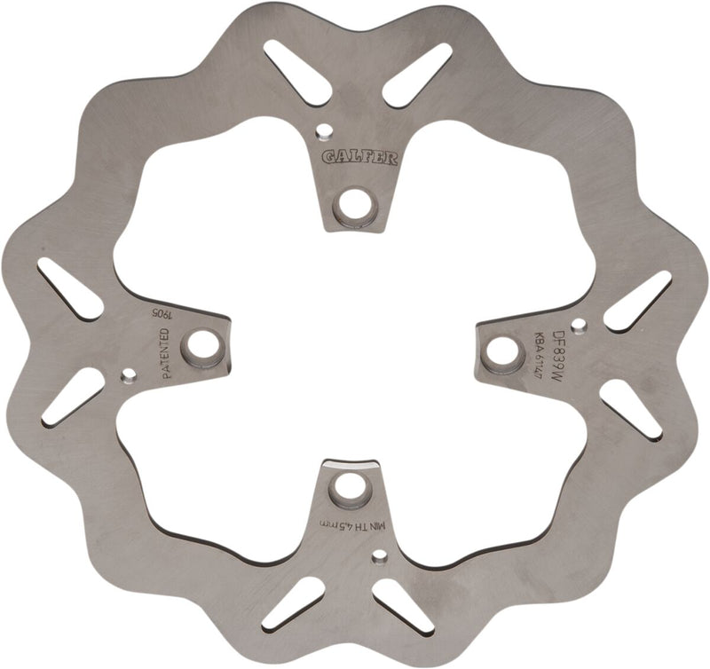 Galfer Brake Rotor for 2010-2025 DUCATI Rear One Piece (Fixed) Stainless Steel #DF839W