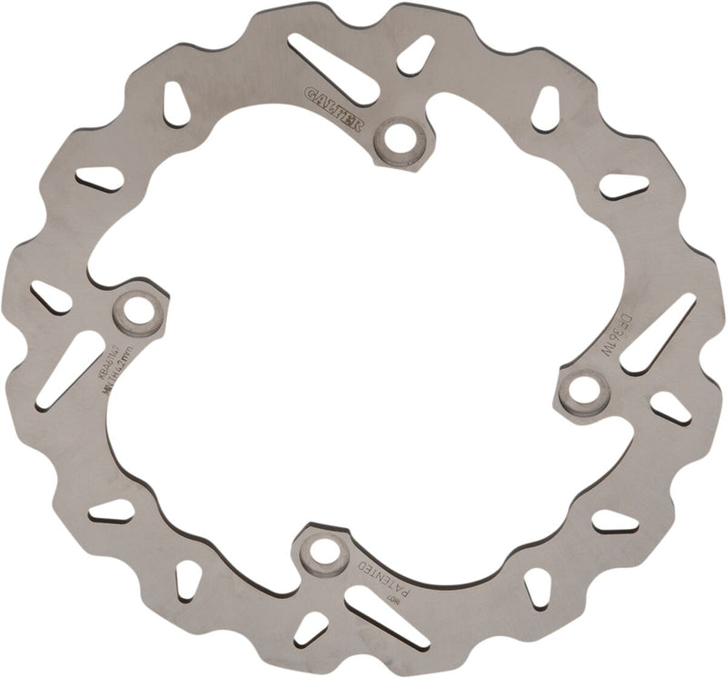 Galfer Brake Rotor Rear One Piece (Fixed) Stainless Steel #DF361W
