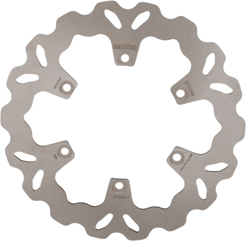 Galfer Brake Rotor for 1984-2024 YAMAHA Front Rear One Piece (Fixed) Stainless Steel #DF459W
