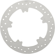 Drag Specialties Polished Stainless Steel Drilled Brake Rotor Fits Harley-Davidson Dyna, V-Rod Models 2006-2017