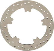 Drag Specialties Stainless Steel Drilled Brake Rotor Fits Harley-Davidson Dyna, V-Rod Models 2006-2017