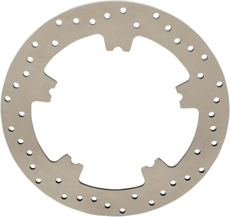 Drag Specialties Stainless Steel Drilled Brake Rotor Fits Harley-Davidson Dyna, V-Rod Models 2006-2017
