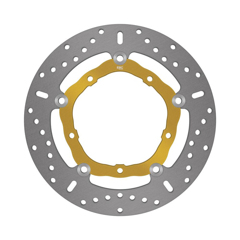 EBC X-Series Brake Rotor for 2014-2026 YAMAHA X Series Black Stainless Steel Front Two Piece (Floating) #MD2127X