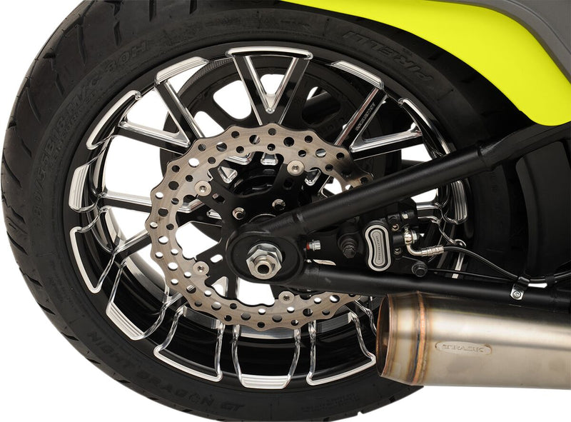 Arlen Ness 11.5 in. Front/Rear Jagged Brake Rotor for Various Various Harley-Davidson Motorcycles (See Fitment List)