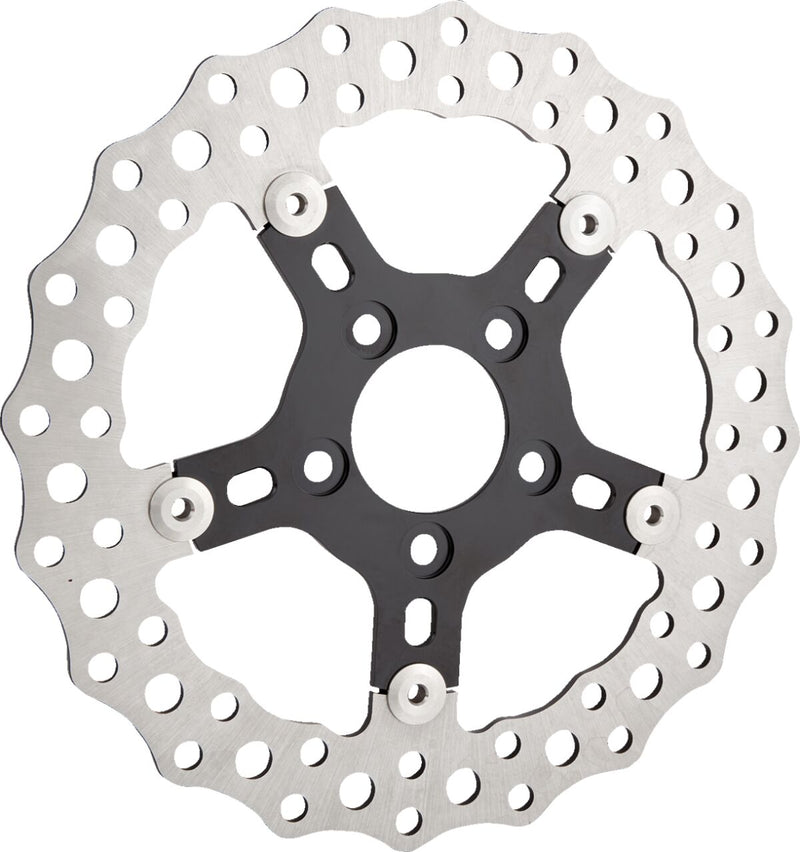 Arlen Ness 11.8 in. Front Jagged Brake Rotor for Various Various Harley-Davidson Motorcycles (See Fitment List)