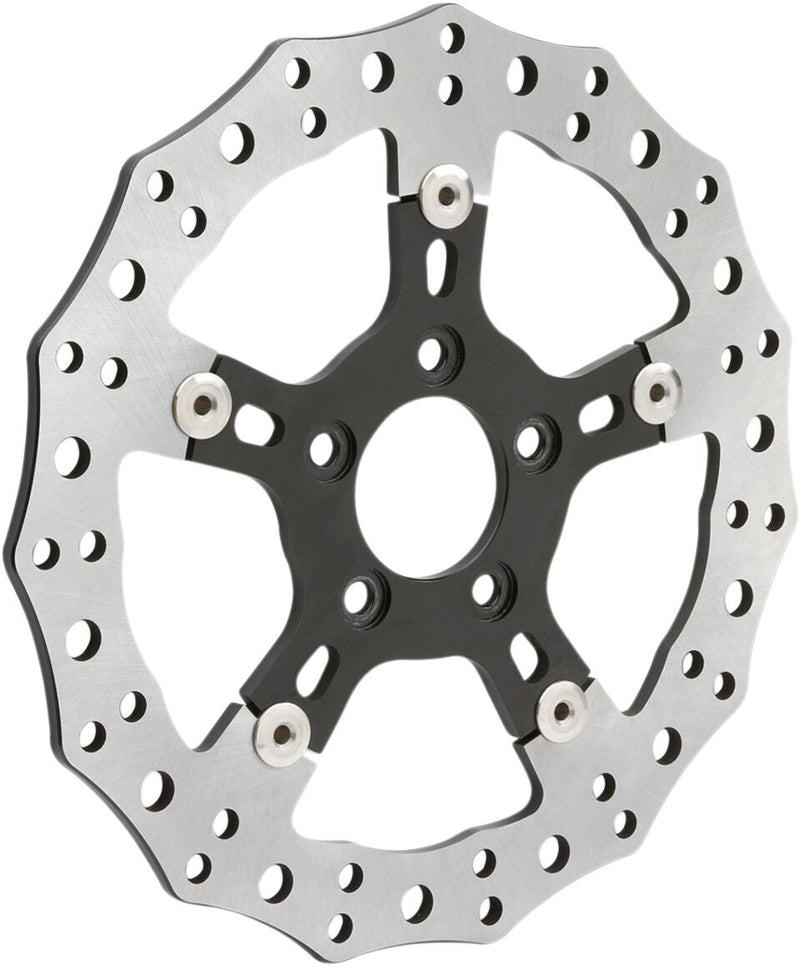 Arlen Ness 11.8 in. Front Jagged Brake Rotor for Various Various Harley-Davidson Motorcycles (See Fitment List)