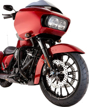 Arlen Ness 11.8 in. Front Jagged Brake Rotor for Various Various Harley-Davidson Motorcycles (See Fitment List)