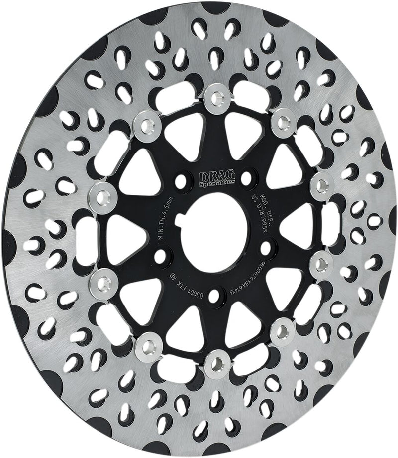 Drag Specialties FTK Series Brake Rotor Fits Harley-Davidson Dyna, Softail, Sportster, Touring Models 1987-1999