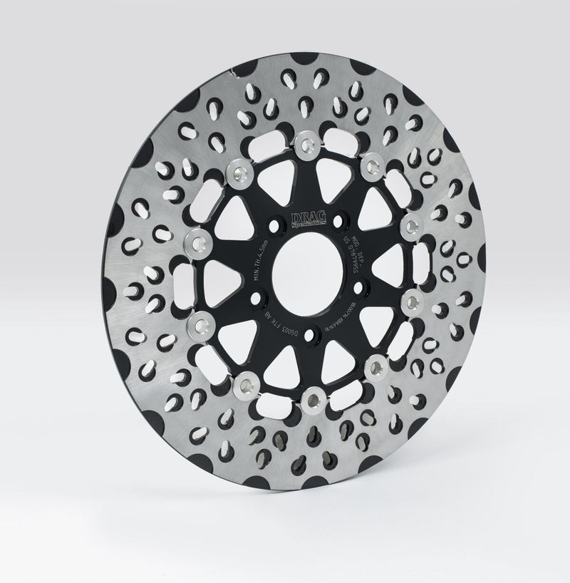 Drag Specialties FTK Series Brake Rotor Fits Harley-Davidson Dyna, Softail, Sportster, Touring Models 2000-2014