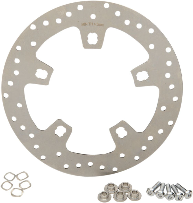 Drag Specialties Custom 11.5" Front Brake Rotors Fits Harley-Davidson Touring Models 2000-2015