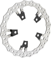 Arlen Ness 14 in. Left Side Big Brake Jagged Floating Rotor Kit for 2014-2026 Harley-Davidson Touring Motorcycles