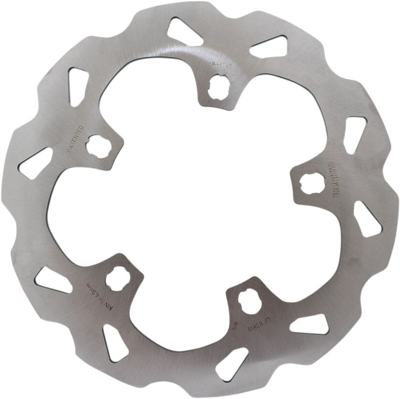 Galfer Brake Rotors for 2014-2023 Harley-Davidson Silver Front Semi-Floating 420 High-Carbon Stainless Steel Each