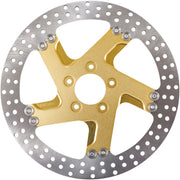 Two-Piece Brake Rotor Softail,
Revolution,
Sportster,
Touring,
Trike