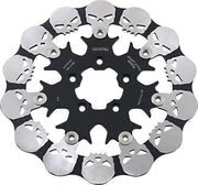 Galfer Skull Brake Rotor for 2000-2014, 2022-2023 Harley-Davidson Front Two Piece (Floating) 420 High-Carbon Stainless Steel #DF680FRH