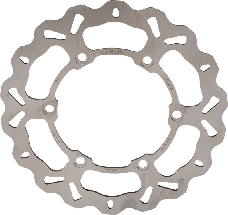 Galfer Brake Rotor Front One Piece (Fixed) Stainless Steel #DF009W
