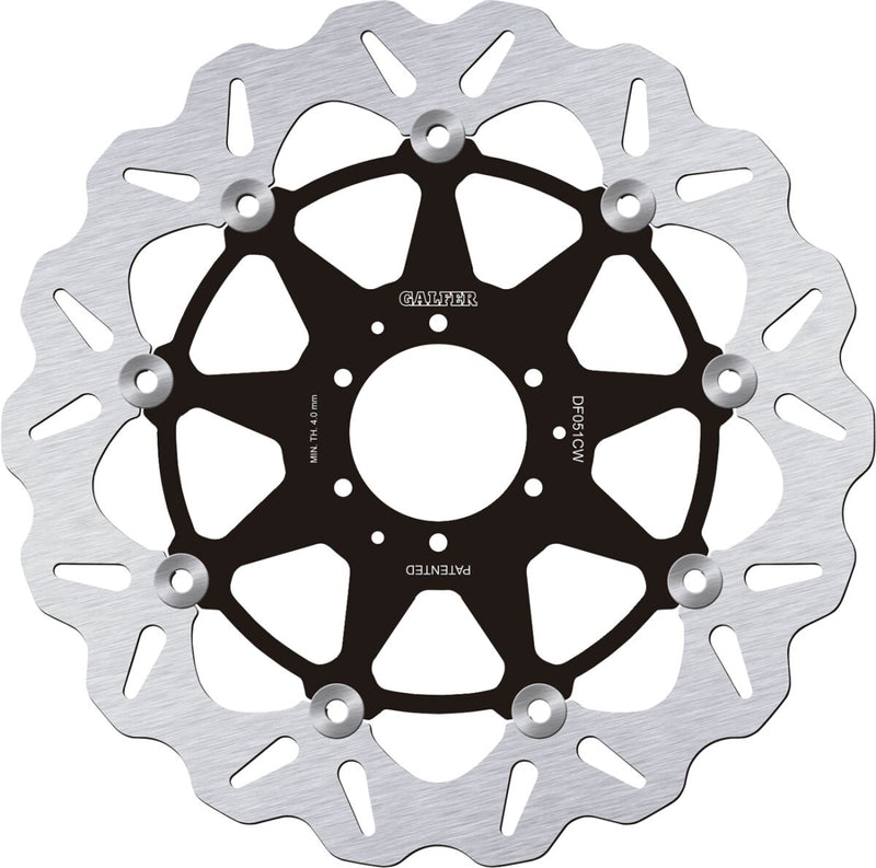 Galfer Brake Rotor for 2016-2025 HONDA Front Two Piece (Floating) Stainless Steel #DF051CW