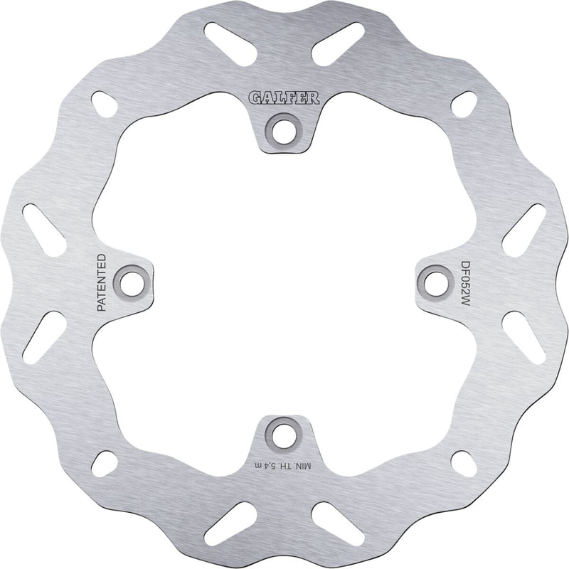 Galfer Brake Rotor for 2016-2024 HONDA CRF Rear One Piece (Fixed) Stainless Steel #DF052W