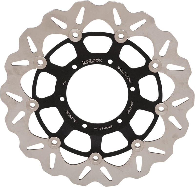 Galfer Brake Rotor for 2007-2013 HONDA Wave® Front Two Piece (Floating) Stainless Steel #DF062CW