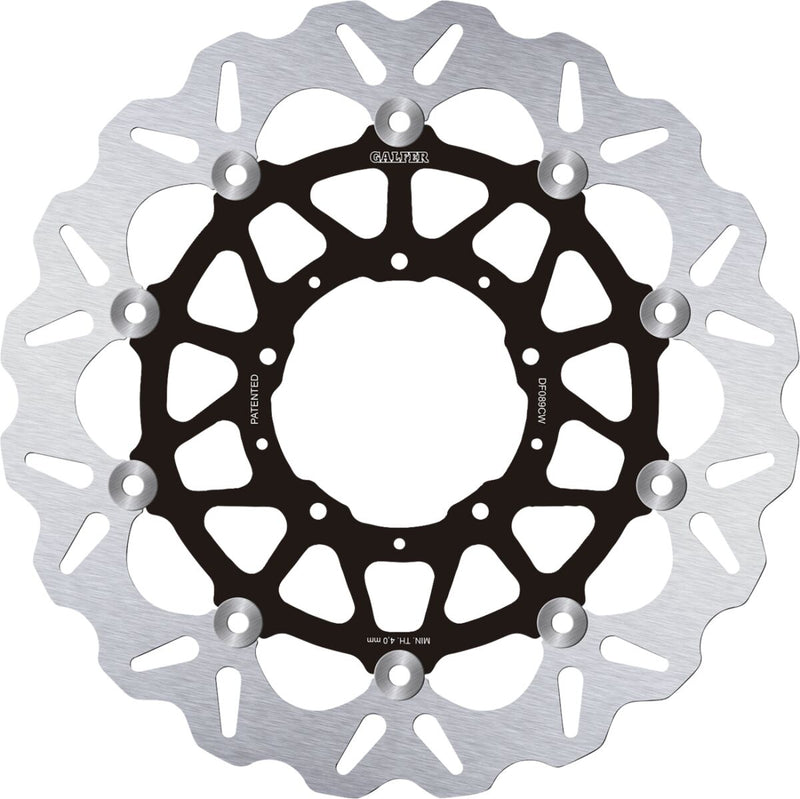Galfer Brake Rotor for 2017-2019 HONDA CBR 1000 RR Front Two Piece (Floating) Stainless Steel #DF089CW