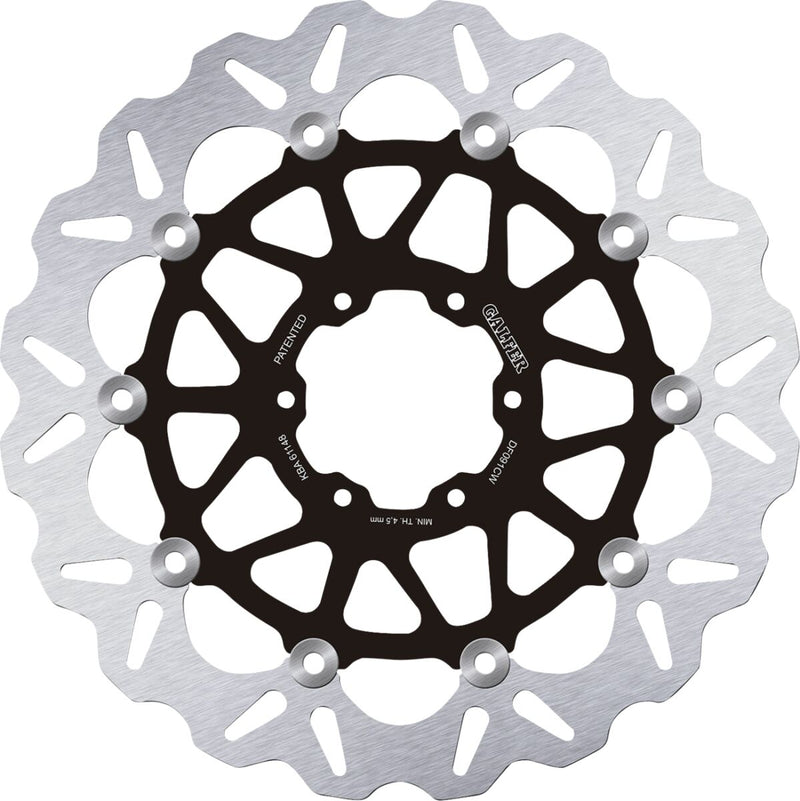 Galfer Brake Rotor for 2017-2018 HONDA CBR 1000 RR ABS Front Two Piece (Floating) Stainless Steel #DF091CW