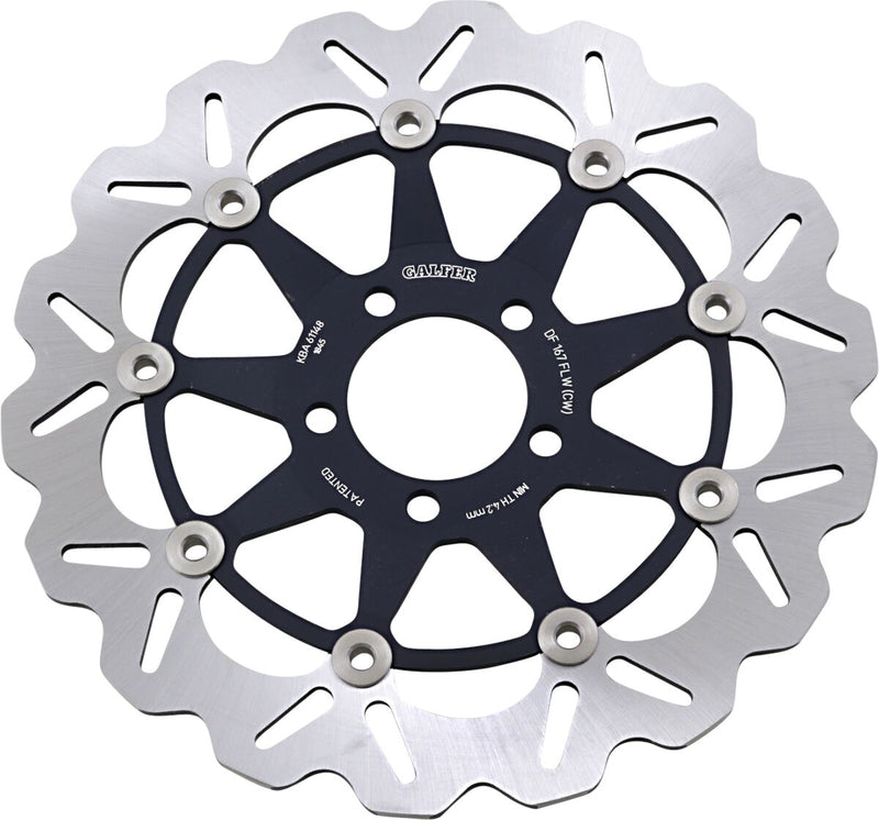 Galfer Brake Rotor Front Two Piece (Floating) Stainless Steel #DF167CW