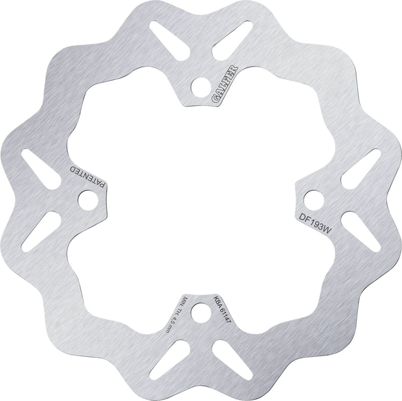Galfer Brake Rotor for 1998-2026 KAWASAKI Rear One Piece (Fixed) Stainless Steel #DF193W