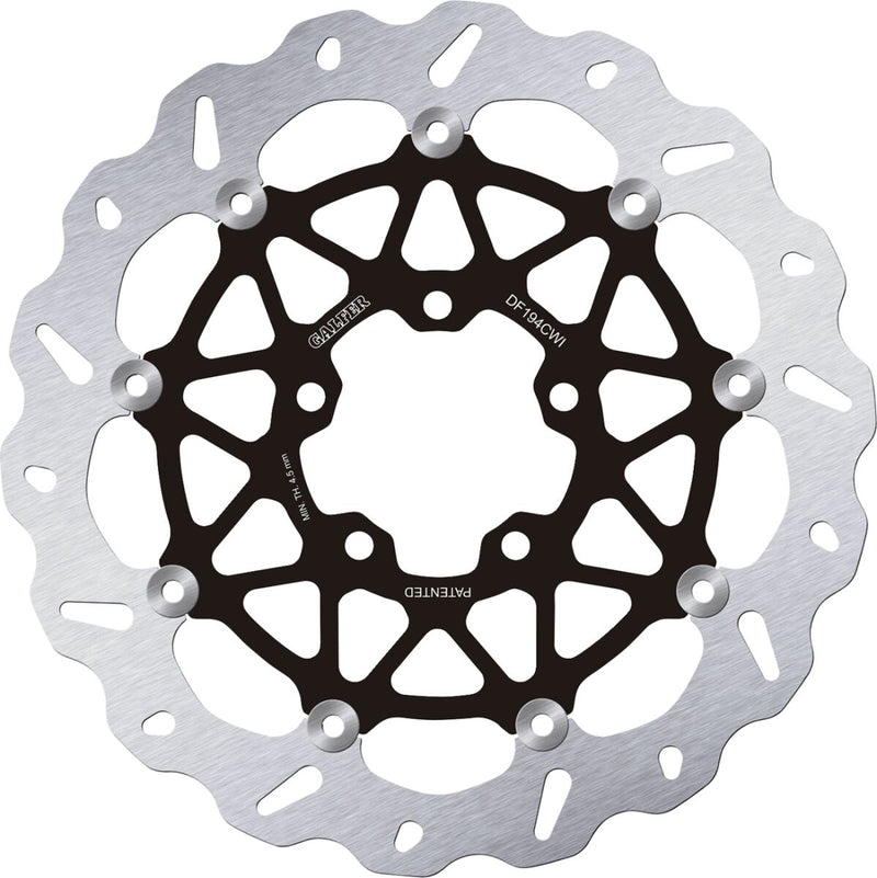 Galfer Brake Rotor for 2016-2026 KAWASAKI ZX-10 R 1000 Front Left Two Piece (Floating) Stainless Steel #DF194CWI