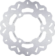 Galfer Brake Rotor for 2008-2012, 2015-2016, 2019-2026 KAWASAKI Rear One Piece (Fixed) Stainless Steel #DF204W