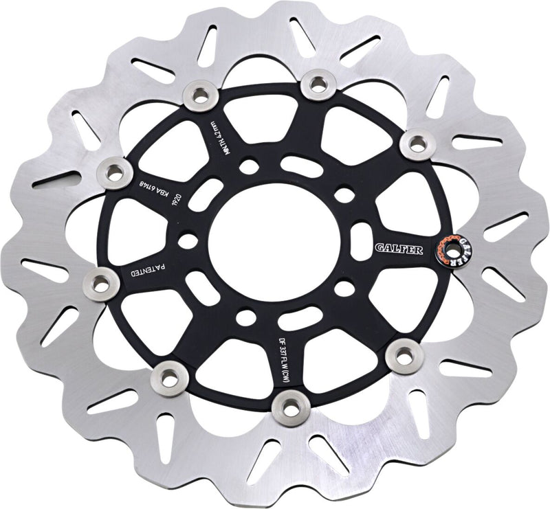Galfer Brake Rotor for 2002-2011 SUZUKI Front Two Piece (Floating) Stainless Steel #DF337CW