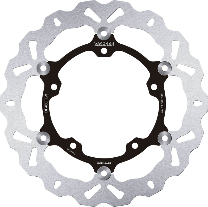 Galfer Brake Rotor for 2015-2024 YAMAHA Front Two Piece (Floating) Stainless Steel #DF460FLW
