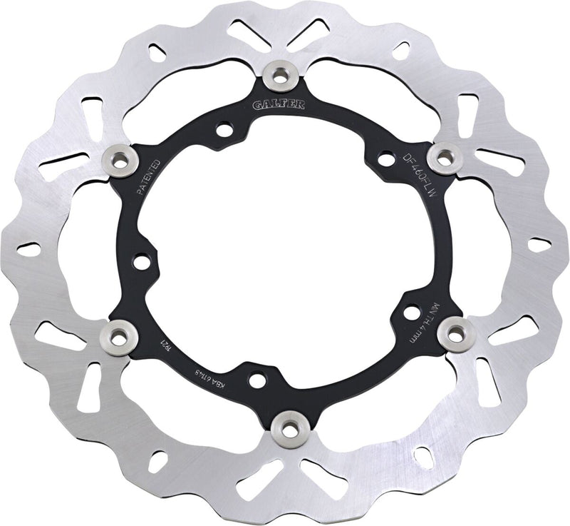 Galfer Brake Rotor for 2015-2024 YAMAHA Front Two Piece (Floating) Stainless Steel #DF460FLW