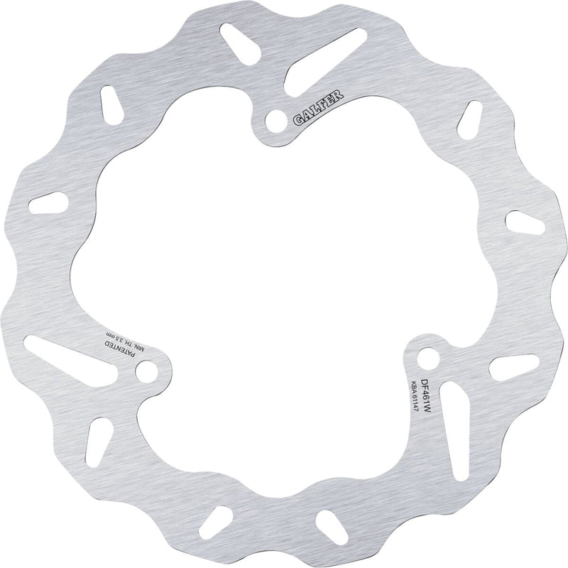 Galfer Brake Rotor for 2015-2024 YAMAHA Rear One Piece (Fixed) Stainless Steel #DF461W