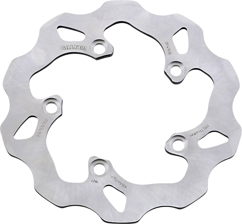 Galfer Brake Rotor for 2003-2026 YAMAHA Rear One Piece (Fixed) Stainless Steel #DF496W