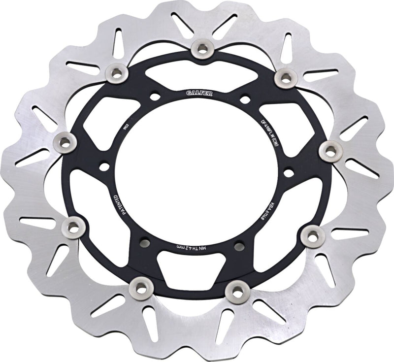 Galfer Brake Rotor for 2003-2020 YAMAHA Wave® Front Rear Two Piece (Floating) Stainless Steel #DF498CW