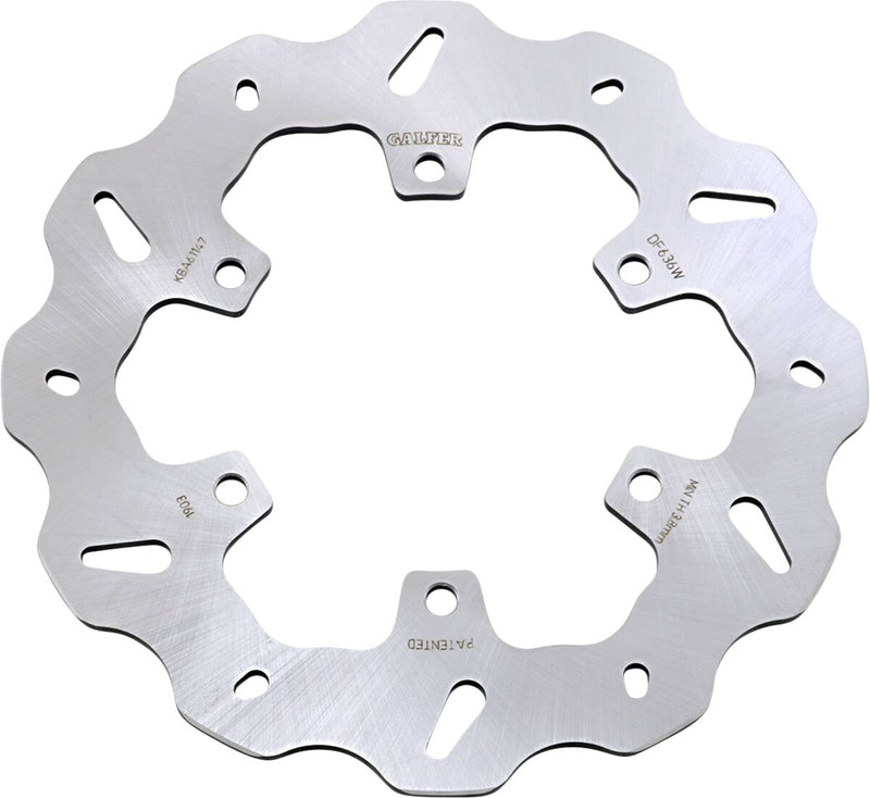 Galfer Brake Rotor for 1988-2025 DUCATI Rear One Piece (Fixed) Stainless Steel #DF636W