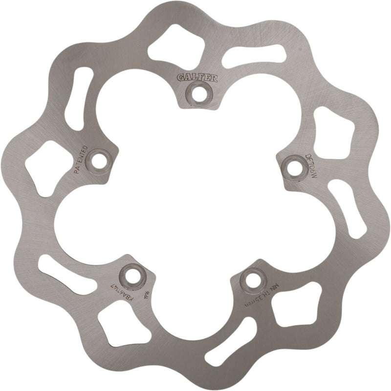 Galfer Brake Rotor for 2003-2008 DUCATI Rear One Piece (Fixed) Stainless Steel #DF706W