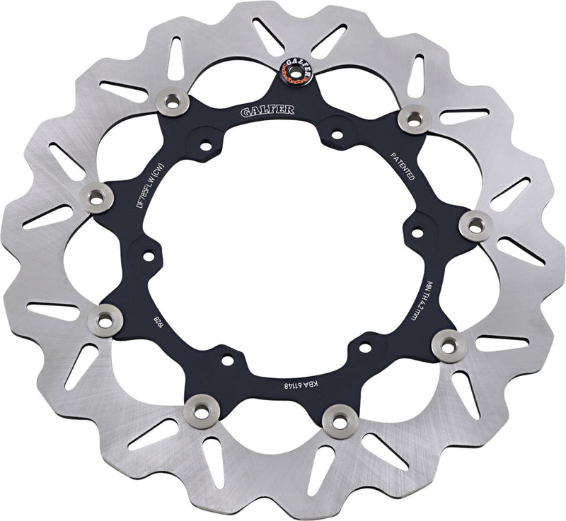 Galfer Brake Rotor for 2013-2023 KTM Front Rear Two Piece (Floating) Stainless Steel #DF785CW