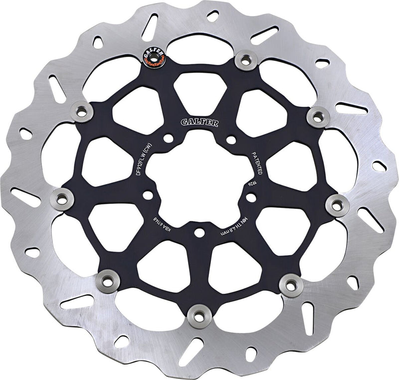Galfer Brake Rotor for 2015-2024 DUCATI SCRAMBLER 803 ABS Front Two Piece (Floating) Stainless Steel #DF912CW