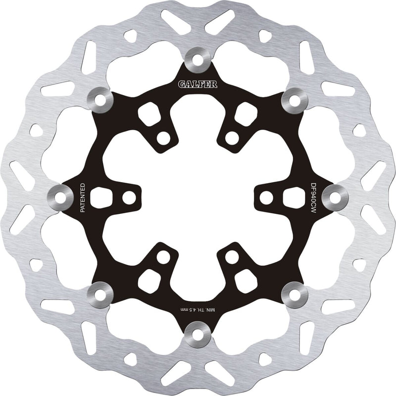 Galfer Brake Rotor Front Two Piece (Floating) Stainless Steel #DF940CW