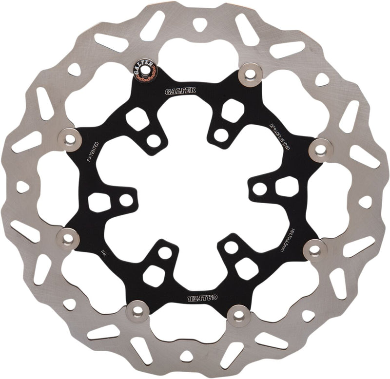 Galfer Brake Rotor Front Two Piece (Floating) Stainless Steel #DF940CW