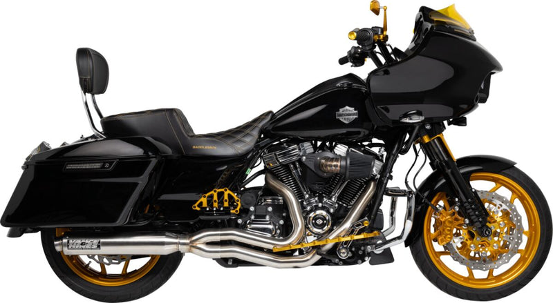 Arlen Ness Gold Anodised 14" Billet Big Brake Full Floating Right Rotor Kit for 2014-2025 Harley-Davidson Touring Motorcycles #300-006