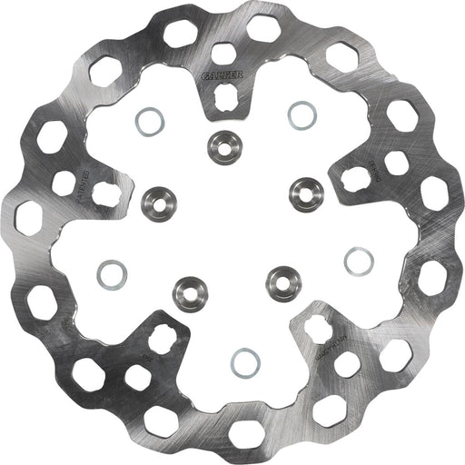 Galfer Cubiq™ Brake Rotor for 2014-2023 Harley-Davidson Chrome Front Full-Floating