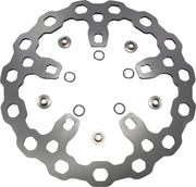 Galfer Oversize Cubiq™ Brake Rotor for 2011-2023 Harley-Davidson Chrome Front Two Piece (Semi-Floating) #DF838QSX