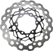 Galfer Cubiq™ Brake Rotor Black Silver Front Full-Floating #DF358FLQ