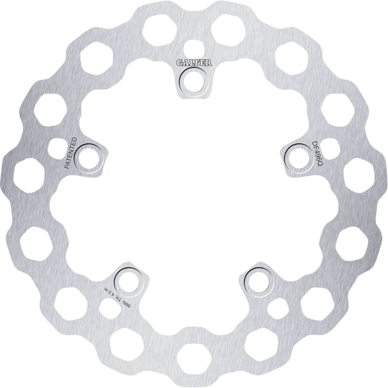 Galfer Cubiq™ Brake Rotor Chrome Rear Solid-Mount #DF496Q