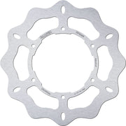 Galfer Wave® Brake Rotor for 1989-1997 YAMAHA XTZ 750 Silver Stainless Steel Solid-Mount Front One Piece (Fixed) #DF454W